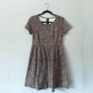 Evereve Allison Joy Leopard Patterned Dress